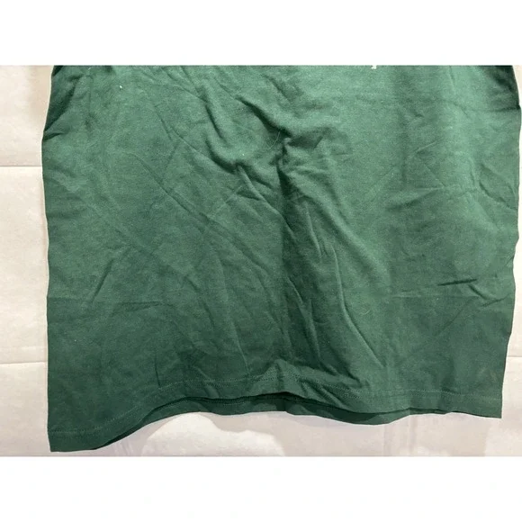 Notre Dame Vintage Shirt Fighting Irish Men's Medium New Green NWT Majestic NOS - Picture 4 of 9